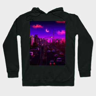 Neon dusk Hoodie